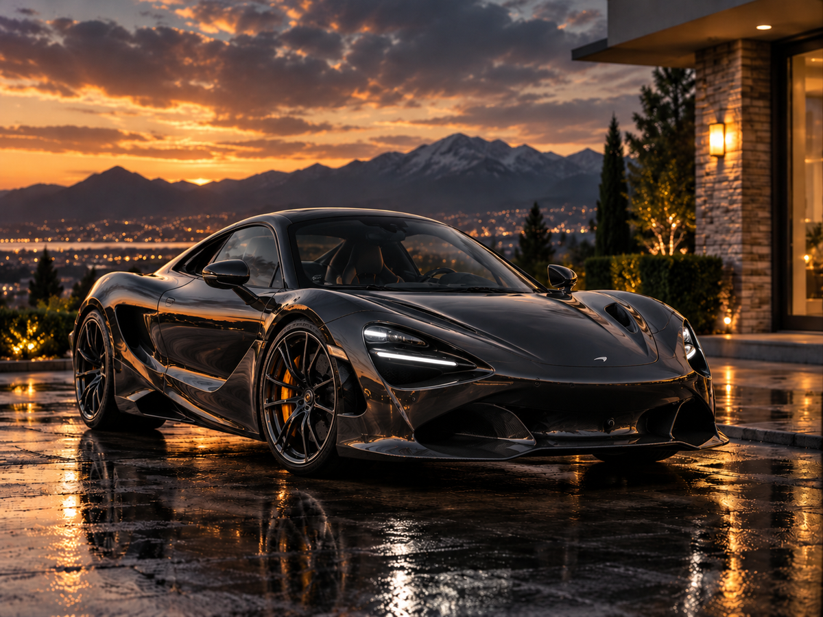 Ticket Certificate Set — 2024 McLaren 750S